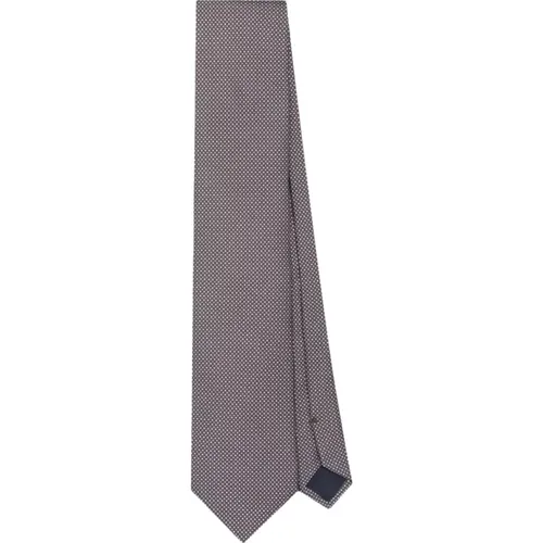 Silk tie , male, Sizes: ONE SIZE - Corneliani - Modalova