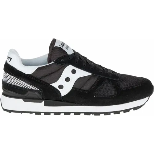 Schwarze Shadow Original Sneakers , Herren, Größe: 44 EU - Saucony - Modalova