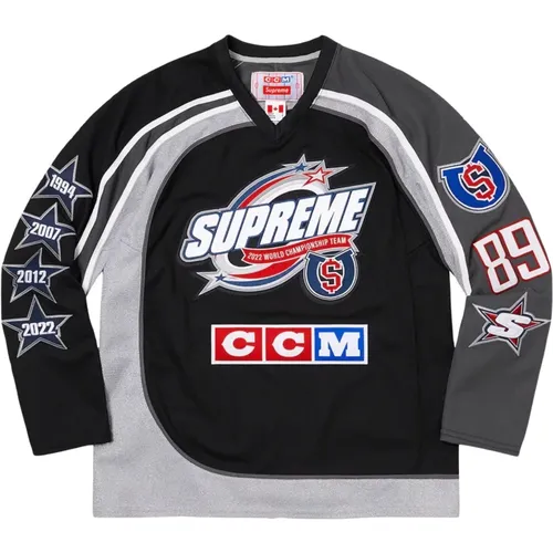 Limited Edition All Stars Hockey Jersey , male, Sizes: S, XL, L - Supreme - Modalova