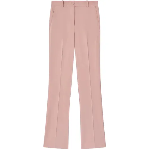 Elegante Viskose Elasthan Hose , Damen, Größe: 2XS - pinko - Modalova