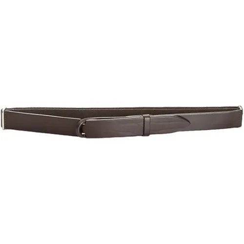 Leather Heart-Shaped Belt , male, Sizes: ONE SIZE - Orciani - Modalova