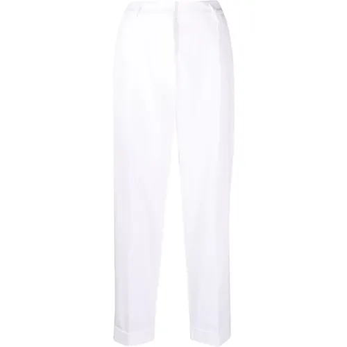 Elegant Cotton Trousers , female, Sizes: S - P.a.r.o.s.h. - Modalova