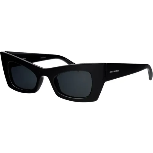 Stylish Sunglasses SL 702 , female, Sizes: 49 MM - Saint Laurent - Modalova