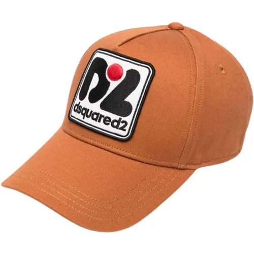 Embroidered Logo Visor Cap , unisex, Sizes: M, L - Dsquared2 - Modalova