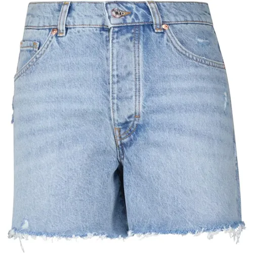 Jeans-Shorts Gealea im Used-Look , Damen, Größe: W29 - Hugo Boss - Modalova