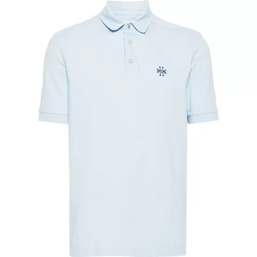Cotton polo shirt , male, Sizes: M, XL, 3XL, 2XL, L - Jacob Cohën - Modalova