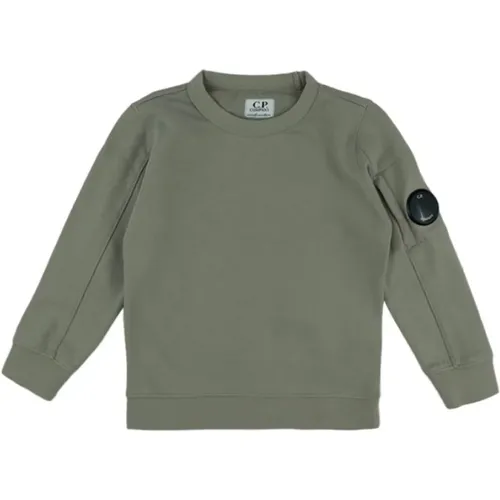 Vintage Khaki Rundhals Sweatshirt - C.P. Company - Modalova