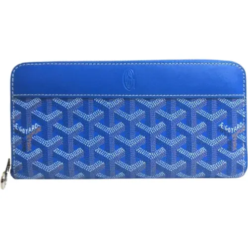 Pre-owned Canvas wallets , female, Sizes: ONE SIZE - Goyard Vintage - Modalova