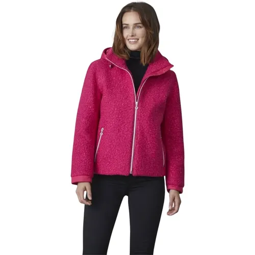 Moderne Passform Rosa Winterjacke Frauen , Damen, Größe: XL - Junge - Modalova