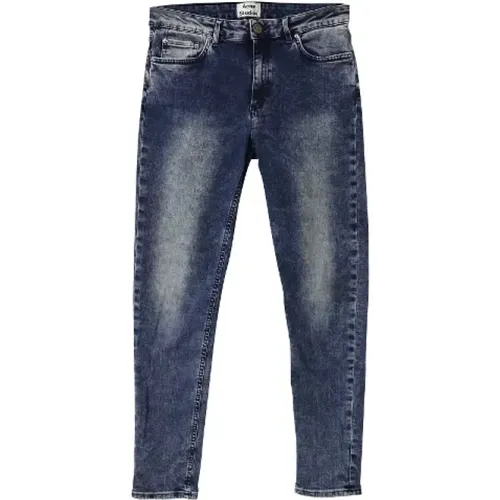 Pre-owned Baumwolle jeans , Damen, Größe: L - Acne Studios Pre-owned - Modalova