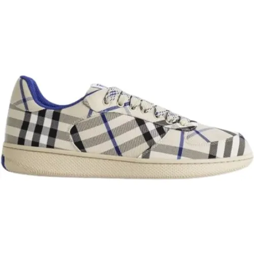 Karierte Terrace Sneakers , Herren, Größe: 40 EU - Burberry - Modalova