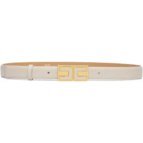 Logo Belt , female, Sizes: L - Elisabetta Franchi - Modalova