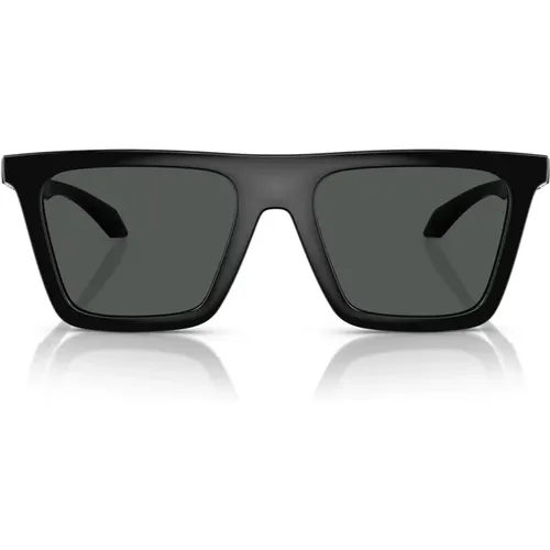 Ikones Greca Design Sonnenbrille,Mutige Rechteckige Sonnenbrille - Versace - Modalova