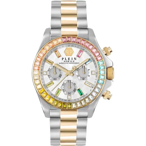 Nobile Lady Rainbow Chrono Watch , female, Sizes: ONE SIZE - Philipp Plein - Modalova