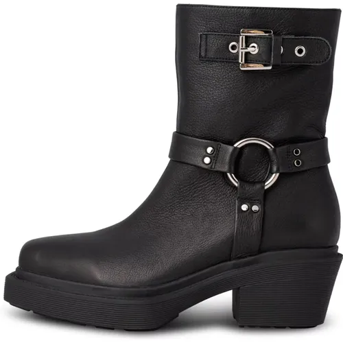 Chunky Biker Boot , female, Sizes: 3 UK, 7 UK, 4 UK, 8 UK, 6 UK - Shoe the Bear - Modalova