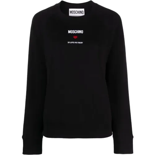 Sweatshirt , female, Sizes: M, XS - Moschino - Modalova