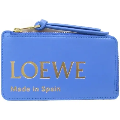 Pre-owned Leather wallets , female, Sizes: ONE SIZE - Loewe Pre-owned - Modalova