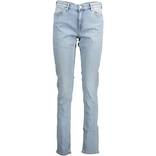 Slim Fit Bio-Baumwolljeans , Herren, Größe: W28 L34 - Gant - Modalova