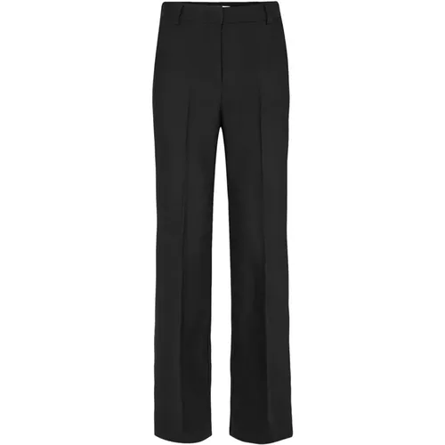 Classic Straight-Leg Pants 91124 , female, Sizes: L, S - Co'Couture - Modalova