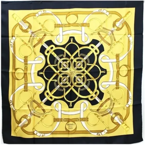 Pre-owned Silk scarves , female, Sizes: ONE SIZE - Hermès Vintage - Modalova