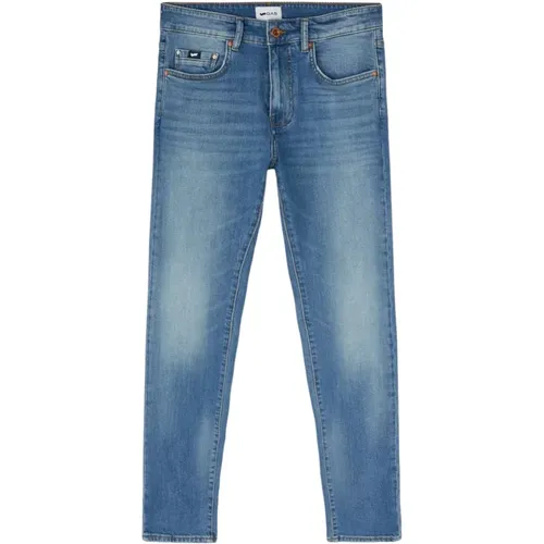 Slim-fit Denim Hose , Herren, Größe: W38 L32 - GAS - Modalova