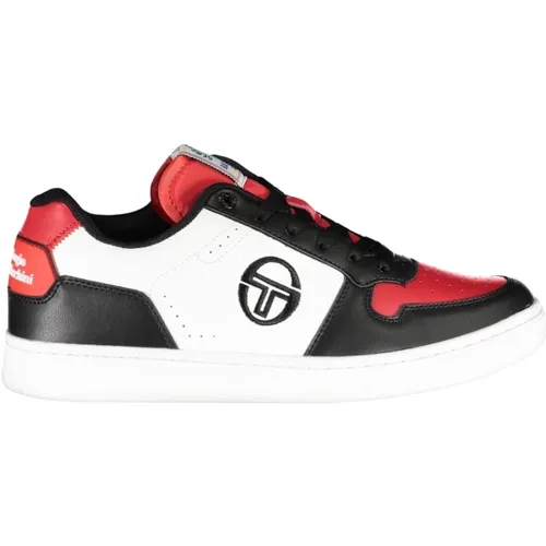 Black Lace-Up Sports Sneakers , male, Sizes: 10 UK, 6 UK, 8 UK, 7 UK - Sergio Tacchini - Modalova