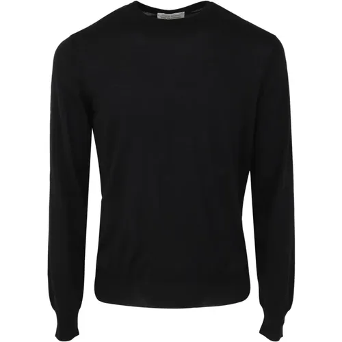 Round Neck Pullover , male, Sizes: M, 3XL - Filippo De Laurentiis - Modalova