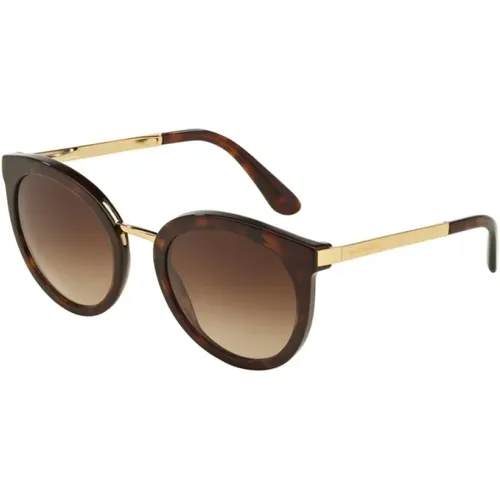 Stilvolle Sonnenbrille Dg4268 502/13,Stylische Sonnenbrille für Frauen - Modell DG4268,Schwarze Sonnenbrille mit Original-Etui - Dolce & Gabbana - Modalova