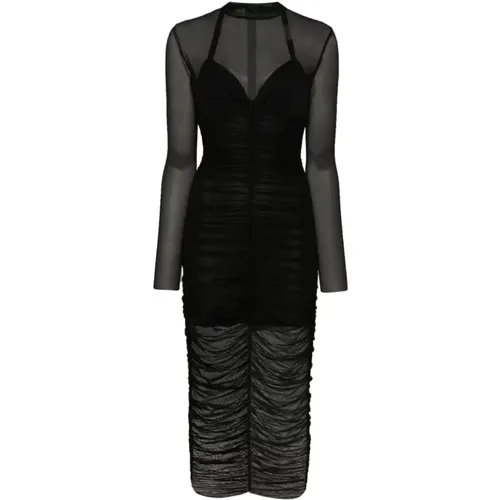Womens Clothing Dress Ss24 , female, Sizes: S, XS, 2XS - Versace Jeans Couture - Modalova