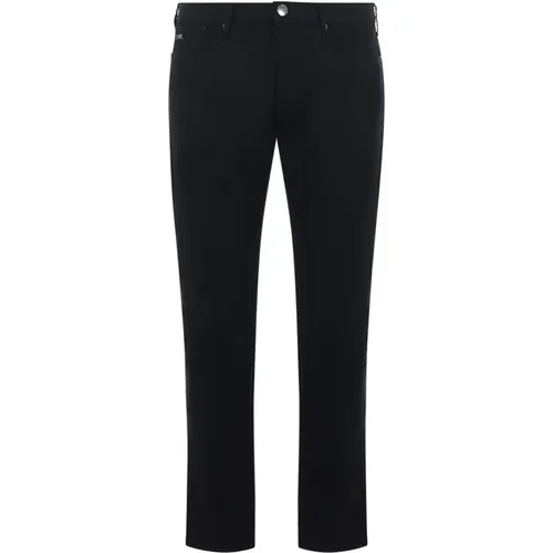 Slim-fit J06 Five-Pocket Denim Jeans , male, Sizes: W29, W31, W30, W28 - Emporio Armani - Modalova