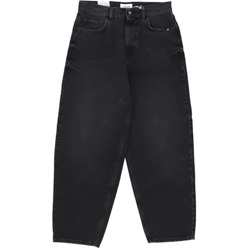 Vintage Baggy Recycelte Denim Jeans , Damen, Größe: W28 - Amish - Modalova