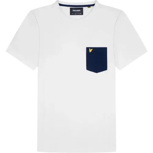 T-Shirts,Kontrasttasche T-Shirt - Lyle & Scott - Modalova