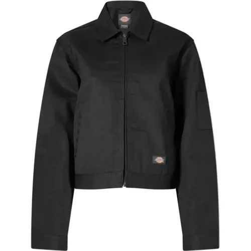 Ungefütterte Gekürzte Eisenhower Jacke , Damen, Größe: S - Dickies - Modalova