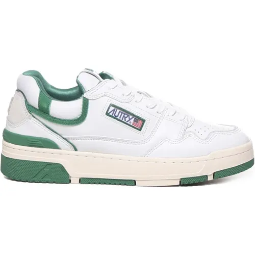Green Suede Sneakers , male, Sizes: 10 UK, 7 UK, 6 UK, 11 UK, 8 UK - Autry - Modalova