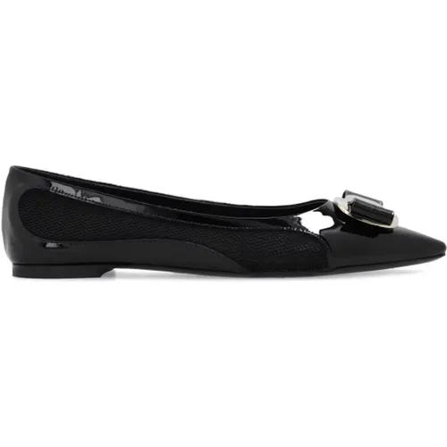 Zea Ballerina , Damen, Größe: 38 EU - Salvatore Ferragamo - Modalova