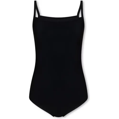 Bodysuit mit Schulterriemen , Damen, Größe: M - MM6 Maison Margiela - Modalova