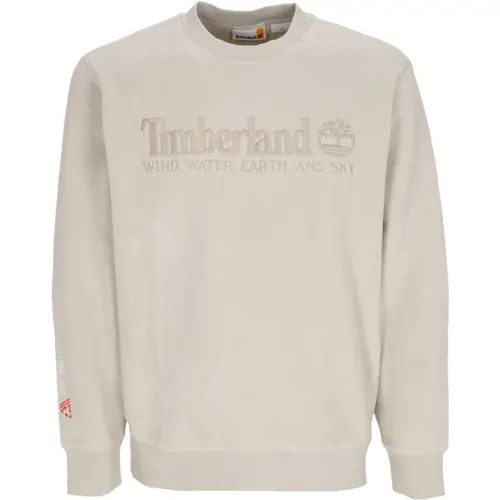 Linear Logo Crewneck Sweatshirt , Herren, Größe: XL - Timberland - Modalova