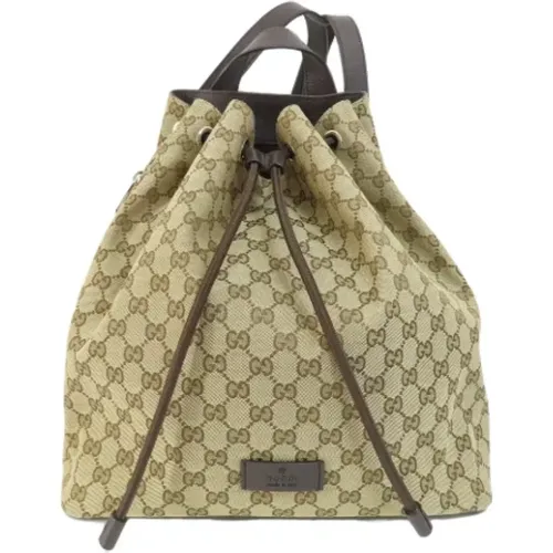 Pre-owned Canvas gucci-bags , female, Sizes: ONE SIZE - Gucci Vintage - Modalova