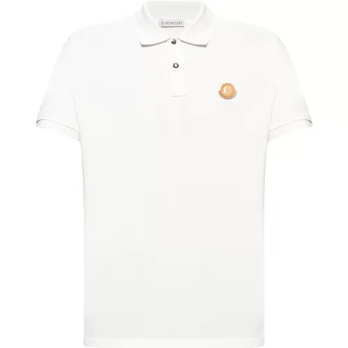 Poloshirt mit Logo , Herren, Größe: L - Moncler - Modalova