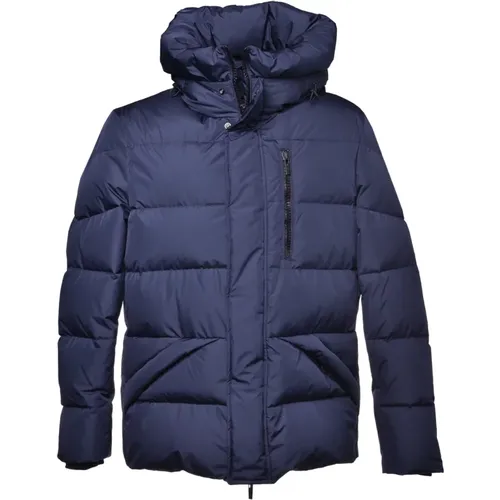Down jacket in nylon , male, Sizes: 2XL, 4XL - Baldinini - Modalova