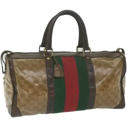 Pre-owned Canvas gucci-bags , female, Sizes: ONE SIZE - Gucci Vintage - Modalova