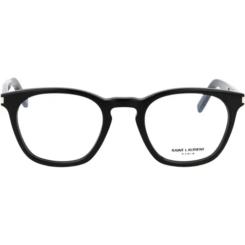 Elevate Your Style with SL 28 OPT Glasses , unisex, Sizes: 50 MM - Saint Laurent - Modalova
