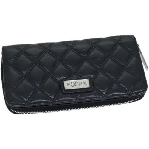 Pre-owned Leather wallets , female, Sizes: ONE SIZE - Chanel Vintage - Modalova