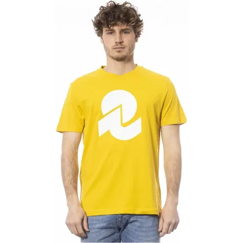 Logo Print Rundhals T-Shirt Invicta - Invicta - Modalova