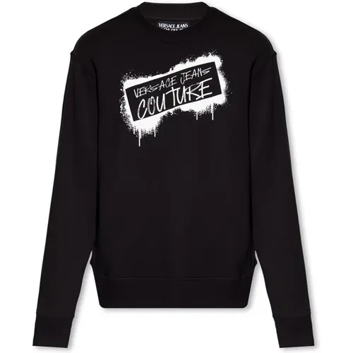 Bedruckter Sweatshirt - Versace Jeans Couture - Modalova