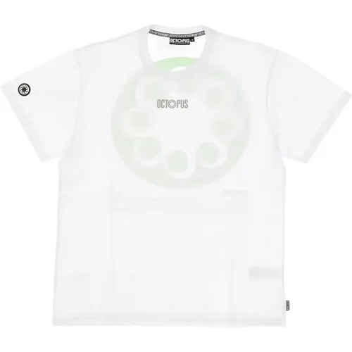 Logo Tee Short Sleeve T-Shirt , male, Sizes: XL - Octopus - Modalova