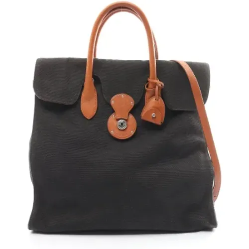 Pre-owned Leather handbags , female, Sizes: ONE SIZE - Ralph Lauren Pre-owned - Modalova