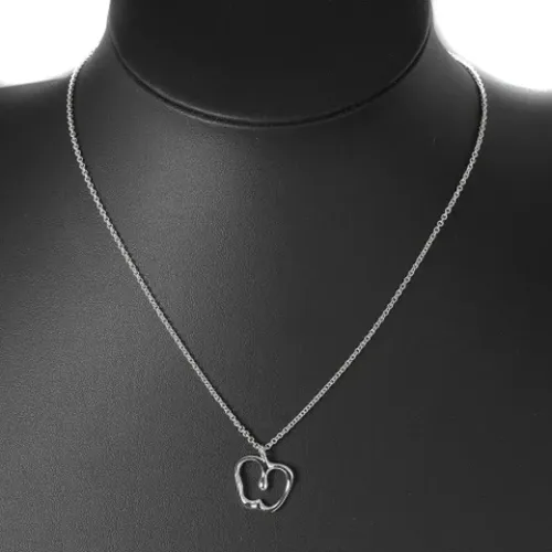 Pre-owned Metal necklaces , female, Sizes: ONE SIZE - Tiffany & Co. Pre-owned - Modalova