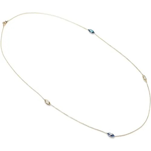 Maiolica Necklace - Rose Gold and Turquoise , female, Sizes: ONE SIZE - Chantecler - Modalova
