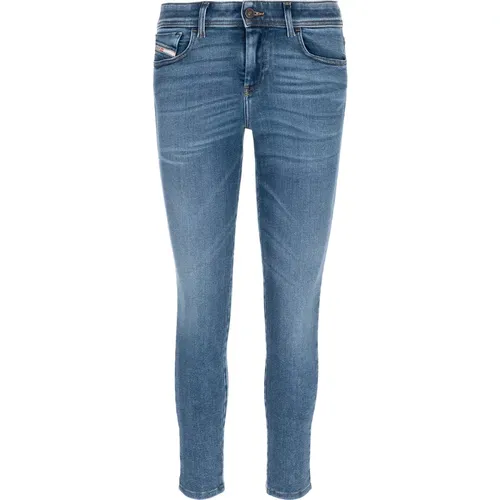 Stretchige Skinny Jeans , Damen, Größe: W28 L30 - Diesel - Modalova